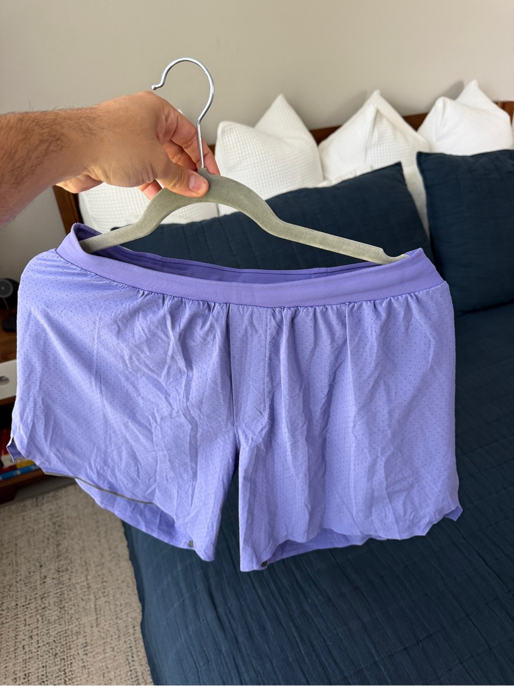 lululemon athletica Lavender Athletic Shorts
